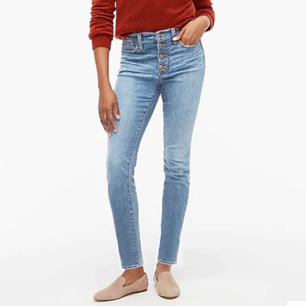 J.CREW High-Rise Skinny Jeans Size 25